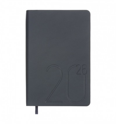 Дневник датов. 2026 DARK MORANDI BM.2588-03, A6, темно-синий, иск.кожа