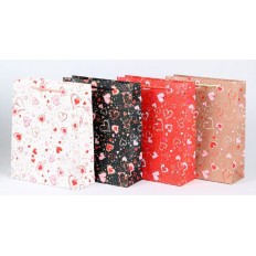 Пакет бумажный подарочный, М:26х32х10см, тиснение фольгой BM.200097