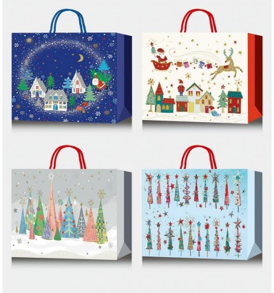 Пакет бумажный подарочный, XS:15х14х7см BM.2000113