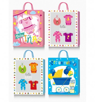 Пакет бумажный подарочный, М:26х32х10см, 3D фигура BM.200010