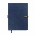 Дневник датов. 2026 LEGEND BM.21149-02, A5, синий, иск.кожа