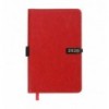 Щоденник датов. 2026 LEGEND BM.2596-05, A6, червоний, штуч.шкіра