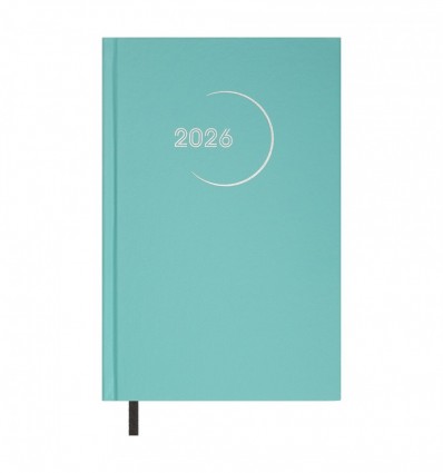 Дневник датов. 2026 MADAM BM.21170-06, A5, бирюзовый, бумвинил