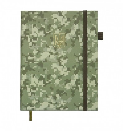 Щоденник датов. 2026 MILITARY BM.21134-59, A5, хакі, штучна шкіра