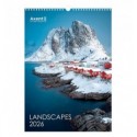 Календар настінний 8804-26-1-A, А3 2026 р., Landscapes