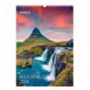 Календар настінний 8804-26-2-A, А3 2026 р., Waterfalls