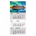 Календарь настенный квартальный 8801-26-9-A, 2026 г.,1 пр. Nature 3