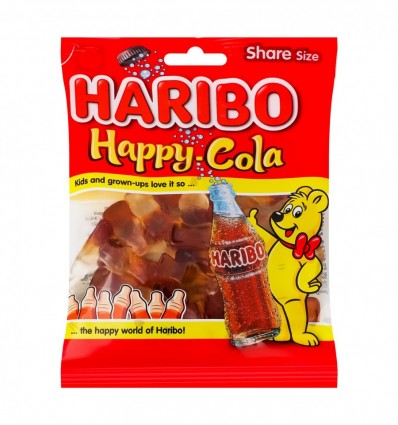 Конфеты желейные Haribo Happy-Cola неглазированные 150г