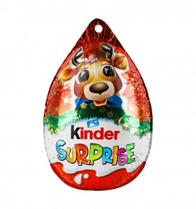 Яйцо шоколадное Kinder Surprise с игрушкой 20г