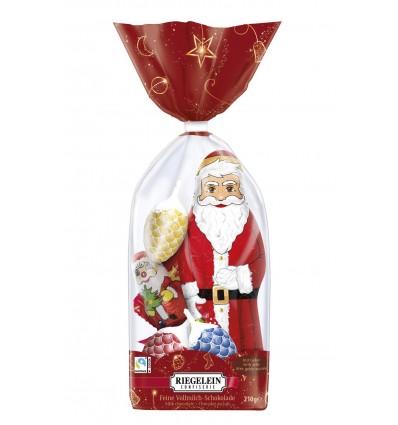 Набір Riegelein Christmas виробів з молочного шоколаду та цукрового желе 210г