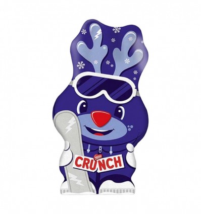 Фігура з молочного шоколаду Crunch Олень з рис кріспами 88г