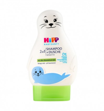 Шампунь и Гель Hipp Babysanft Детский для купания 0,2л