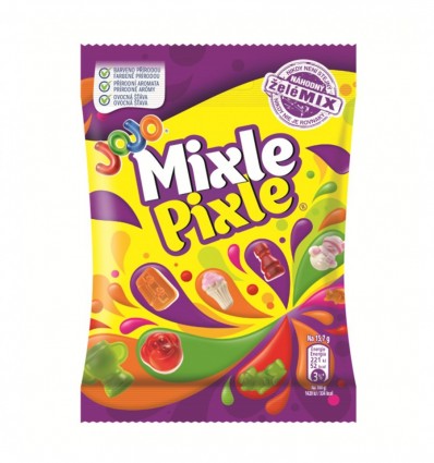 Конфеты желейные JOJO Mixle pixle с фруктовыми вкусами 80г