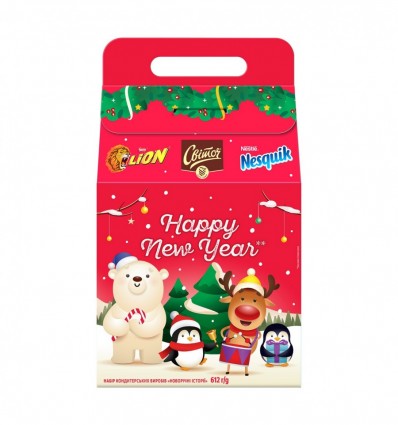 Набор Lion&Svitoch&Nesquik Happy New Year 612г