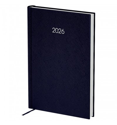 Дневник дат. 2026 Classic Style 8840-26-2-A, 145х210, темно-синий