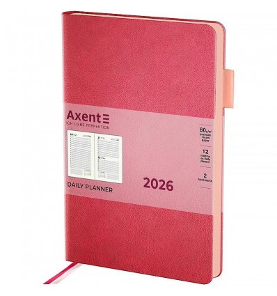 Дневник дат. 2026 Partner Soft Muse 8827-26-1-A, 145х210, розовый