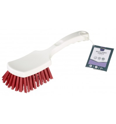 Щетка с ручкой Metro Professional красная