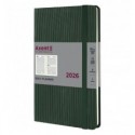 Дневник дат. 2026 Partner Lines 8815-26-23-A, 145х210, темно-зеленый