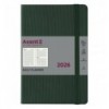 Щоденник дат. 2026 Partner Lines 8815-26-23-A, 145х210, темно-зелений