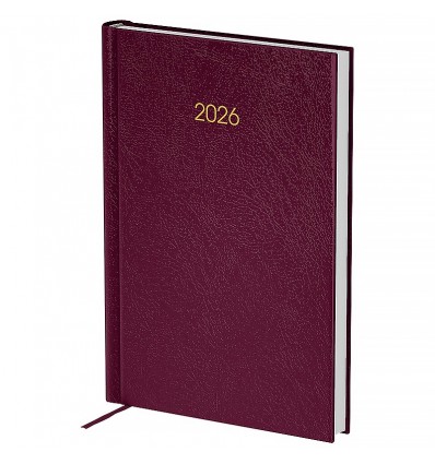 Дневник дат. 2026 Classic City 8842-26-5-A, 145х210, сливовый