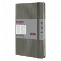 Дневник дат. 2026 Partner Lines 8815-26-03-A, 145х210, серый