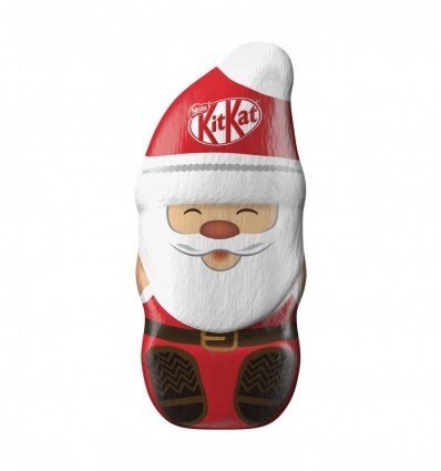Шоколад Kit Kat Санта молочний зі злаковими пластівцями 85г
