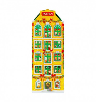 Набір подарунковий Roshen Новорічний будиночок 729г