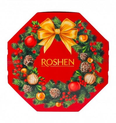 Набір подарунковий Roshen Різдвяний вінок 598г