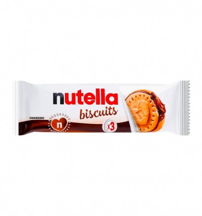 Печенье Nutella Biscuits с нач из орех пасты и какао 41.4г