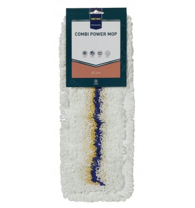 Моп Metro Professional полосатый микрофибра 40см