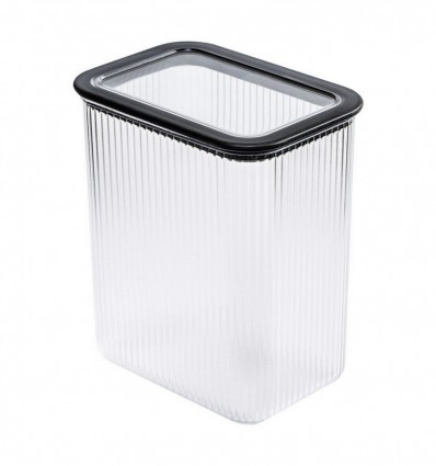 Емкость Neroli для сыпучих квадратная ударопрочная 2,33л.