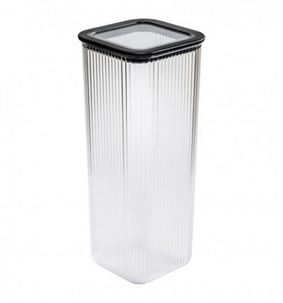 Емкость Neroli для сыпучих квадратная ударопрочная 2,38л.