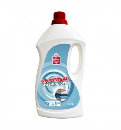 Гель Fine Life для стирки универсальный 4л