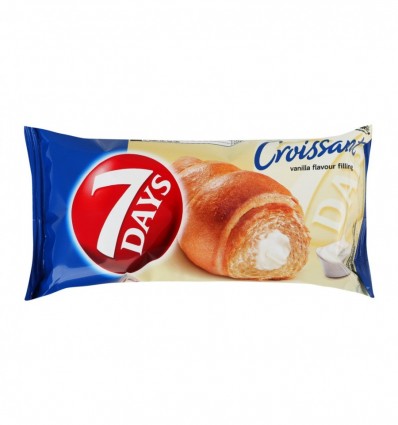 Круасан 7 Days з начинкою зі смаком ванілі 60г