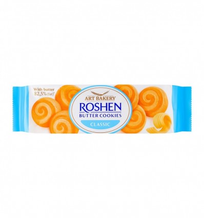 Печиво Roshen Butter cookies здобне з маслом класичне 140г