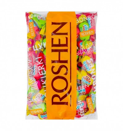 Конфеты глазированные Roshen Boo! Bear Микс с желейным кор 1кг