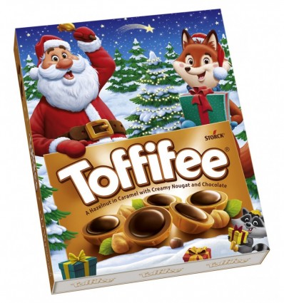Цукерки Storck Toffifee з лісовим горіхом та нугою 250г