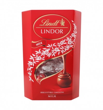Конфеты Lindt Lindor из молочного шоколада с начинкой 137г