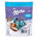 Шоколад Milka молочный в форме яйца с молочной начинкой с сахарным драже 86г