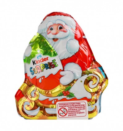 Шоколад фигурный Kinder молочный с игрушкой 75г