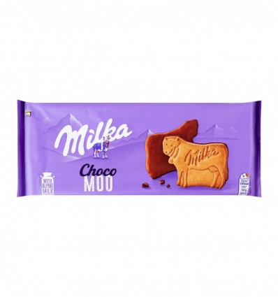 Печенье Milka Choco Moo покрыто молочным шоколадом 120г