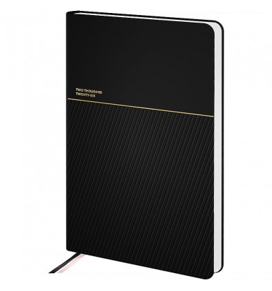 Щоденник дат. 2026 Partner Traces 8829-26-1-A, 145х210, чорний