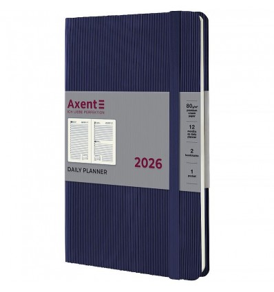Щоденник дат. 2026 Partner Lines 8815-26-02-A, 145х210, синій