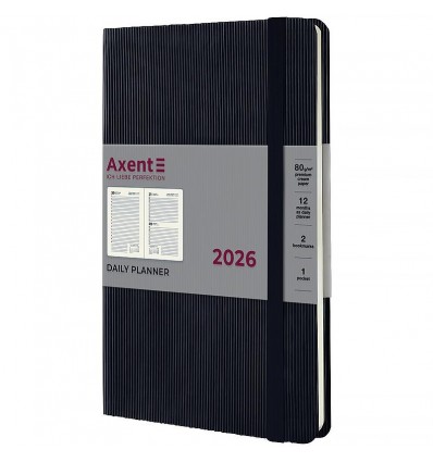 Дневник дат. 2026 Partner Lines 8815-26-01-A, 145х210, черный