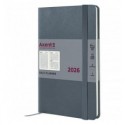 Дневник дат. 2026 Partner Strong 8819-26-62-A, 145х210, серый
