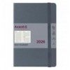 Дневник дат. 2026 Partner Strong 8819-26-62-A, 145х210, серый