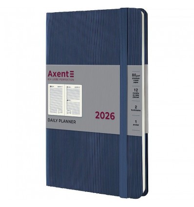 Дневник дат. 2026 Partner Lines 8815-26-48-A, 145х210, голубой