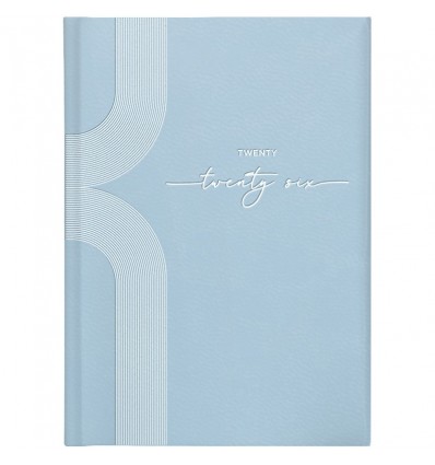 Дневник дат. 2026 карманныйный Torino Trend А6, 73-736 38 326, голубой