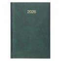 Дневник дат. 2026 Стандарт Miradur А5, 73-795 60506, зеленый
