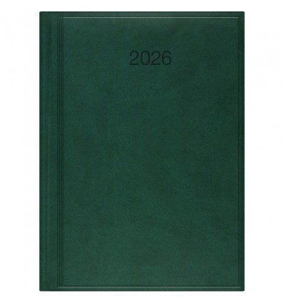 Щоденник дат. 2026 Стандарт Torino А5, 73-795 38 506, зелений